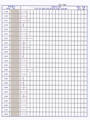 1-008 Table needle