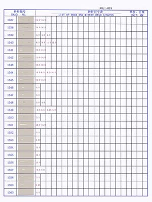 1-015錶針