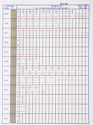 6-005 Table needle