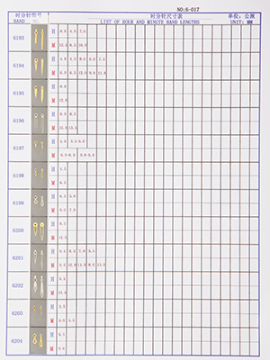 6-017 Table needle