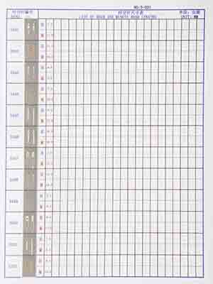 3-021 Table needle