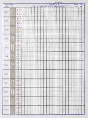 3-022 Table needle