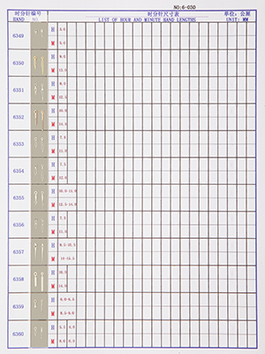 6-030 Table needle
