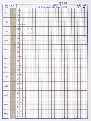 6-036 Table needle