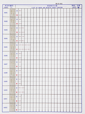 6-041 Table needle