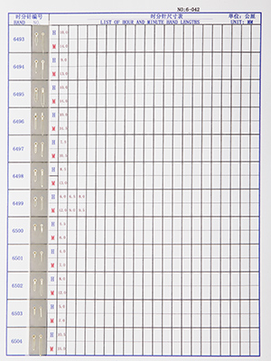 6-042 Table needle