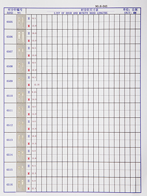 6-043錶針