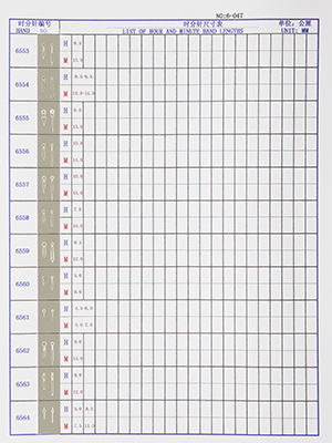 6-047錶針