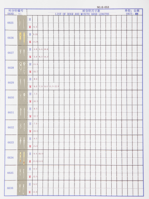 6-053錶針