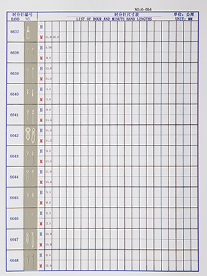 6-054錶針