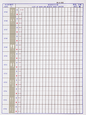 6-063錶針