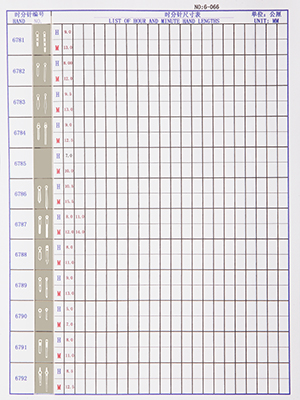 6-066錶針