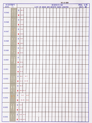 6-088錶針