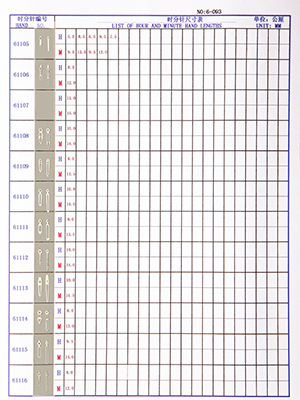 6-093錶針