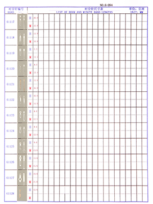 6-094錶針