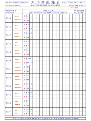 3-013 Table needle