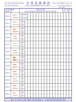 3-027表針