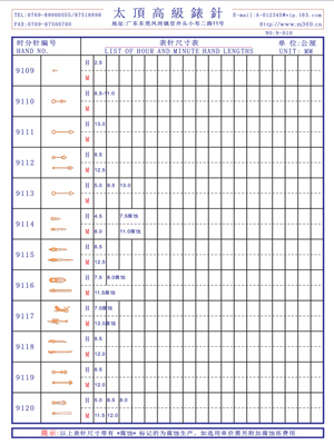 9-010 Table needle