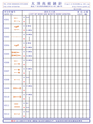 9-026 Table needle