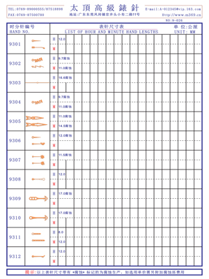 9-026 Table needle