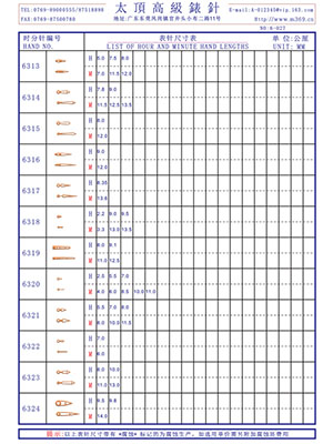 6-027 Table needle