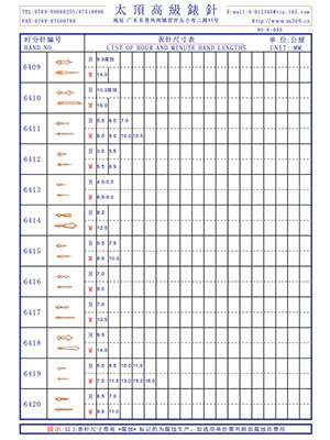 6-035 Table needle