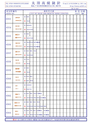 6-047表針