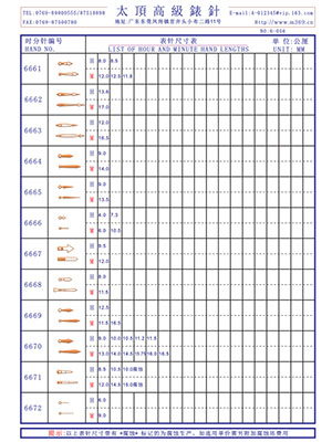 6-056表針