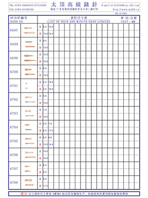 6-059表針