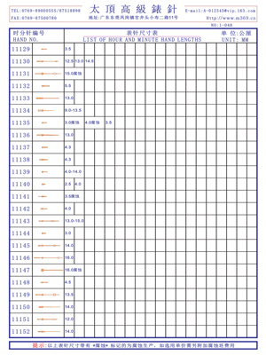 1-048 Table needle