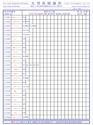 1-056 Table needle