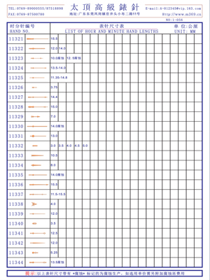 1-056 Table needle