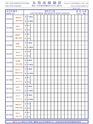 6-142表針