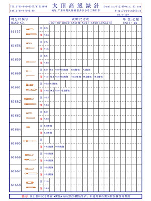 6-139表針