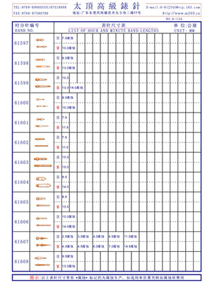 6-134 Table needle