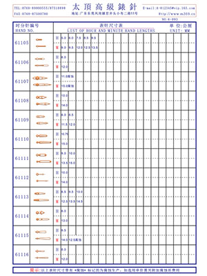 6-093 Table needle