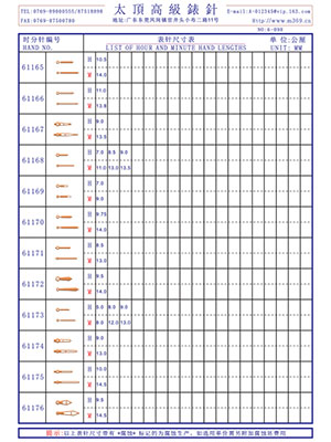 6-098表針