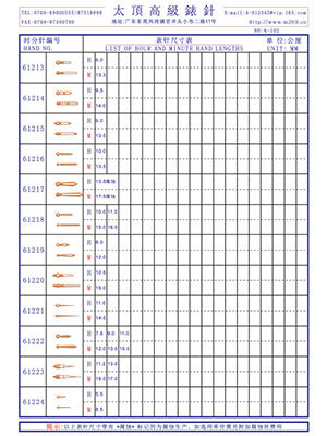 6-102 Table needle