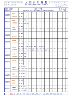 6-105 Table needle