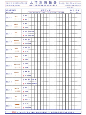6-113 Table needle
