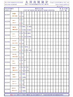 6-114 Table needle