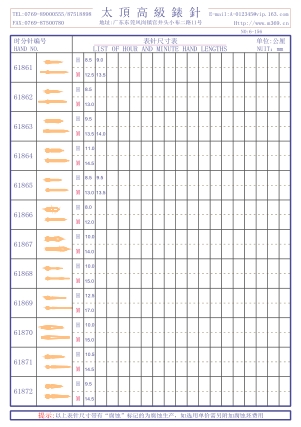 6-156錶針