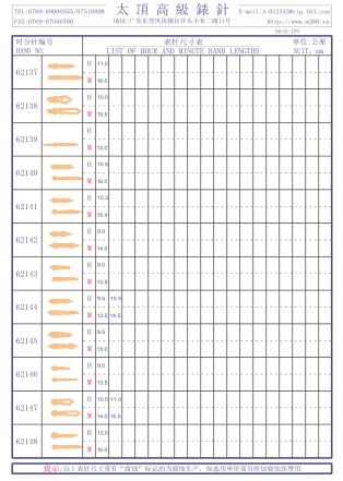 6-179錶針