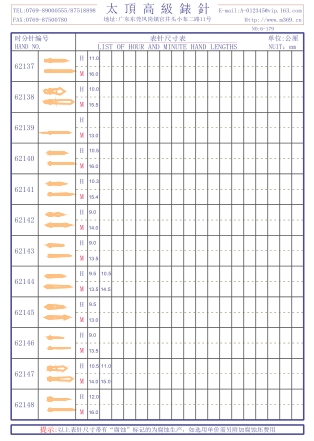 6-179錶針