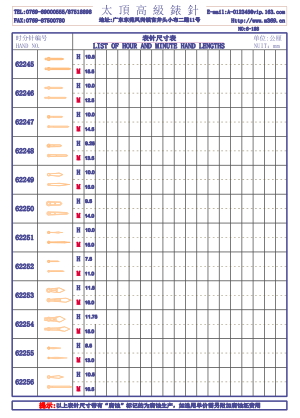 6-188錶針