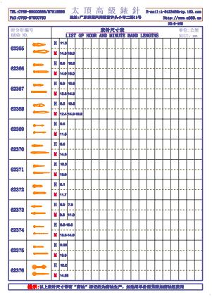 6-198錶針