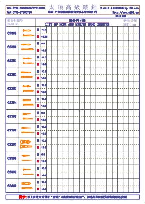 6-200錶針