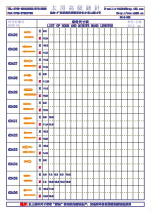 6-203錶針