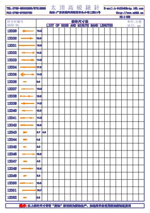 1-098錶針