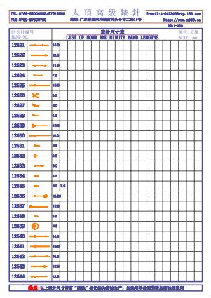 1-106錶針